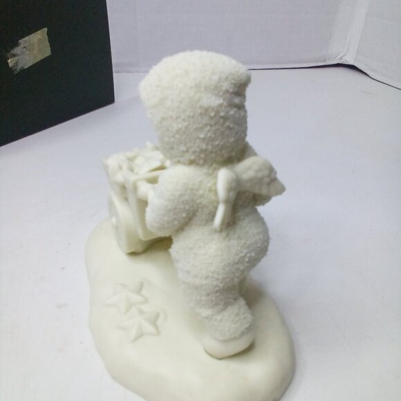 Department 56 Snowbabies There's Another One Figurine Christmas Wheelbarrow - Picture 8 of 13
